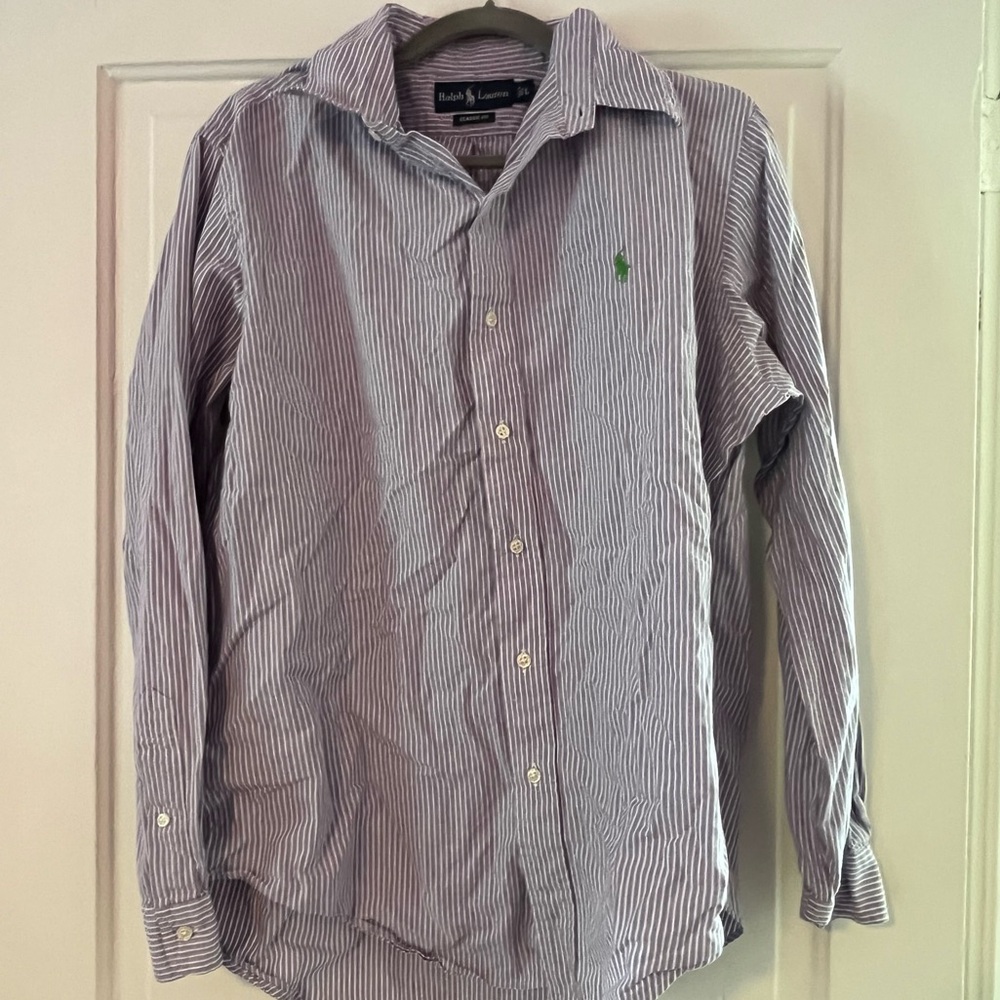 Ralph Lauren Mens Striped Shirt